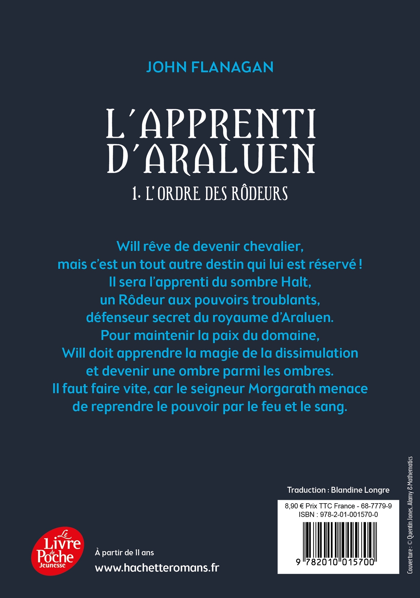 L'apprenti d'Araluen - Tome 1 - L'ordre des rôdeurs - John Flanagan, Blandine Longre - POCHE JEUNESSE