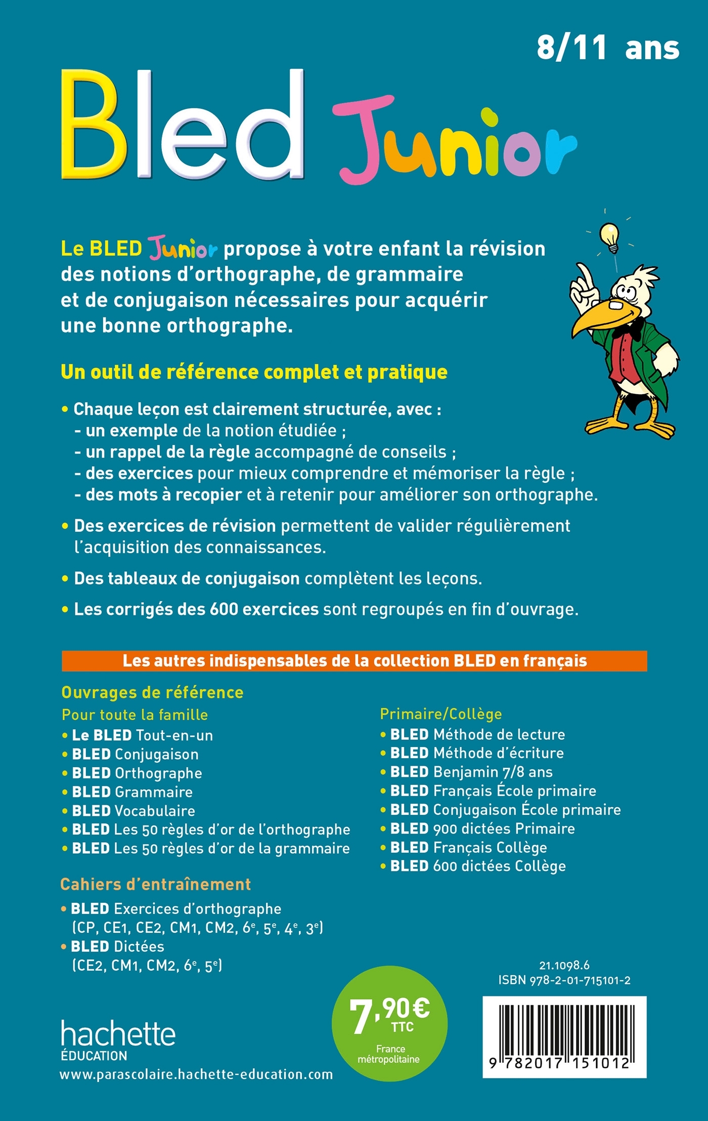 BLED Junior 8-11 ans - Daniel Berlion, Daniel Berlion - HACHETTE EDUC