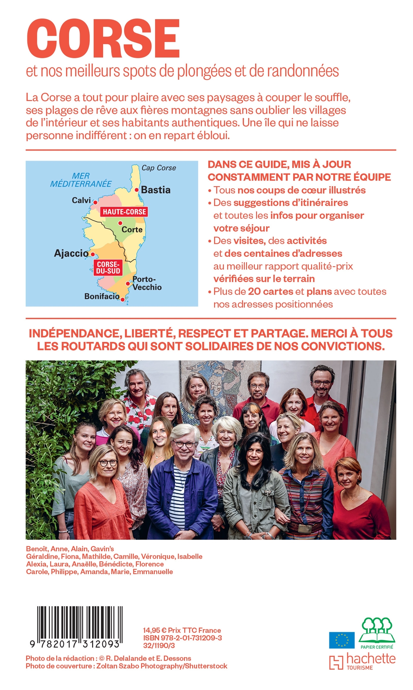 Guide du Routard Corse 2025/26 -  ,   - HACHETTE TOURI