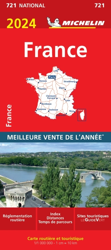 Carte Nationale France 2024 - XXX - MICHELIN