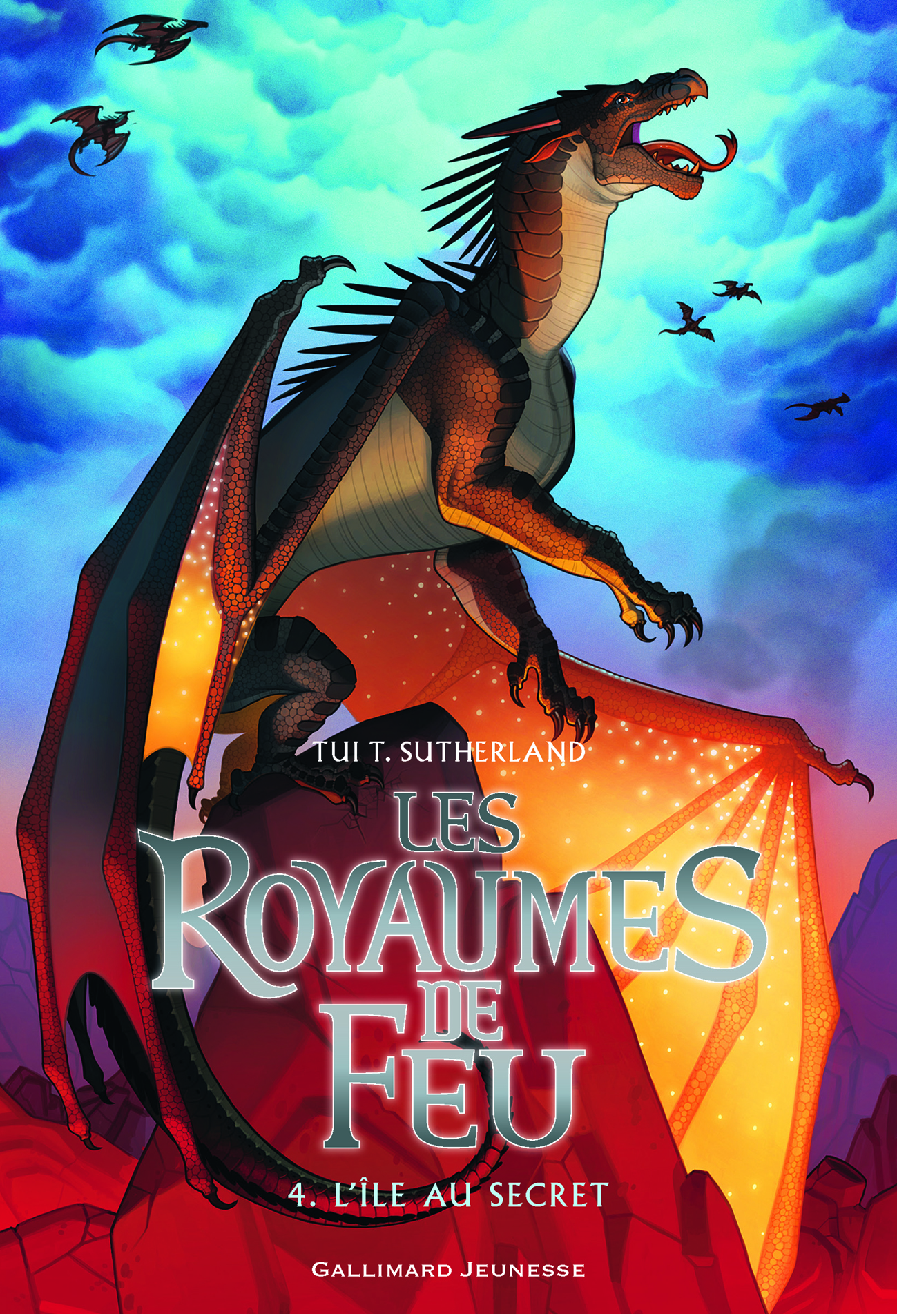 Les Royaumes de Feu, 4 - Tui T. Sutherland, Vanessa Rubio-Barreau, Tui T. Sutherland, Vanessa Rubio-Barreau - GALLIMARD JEUNE