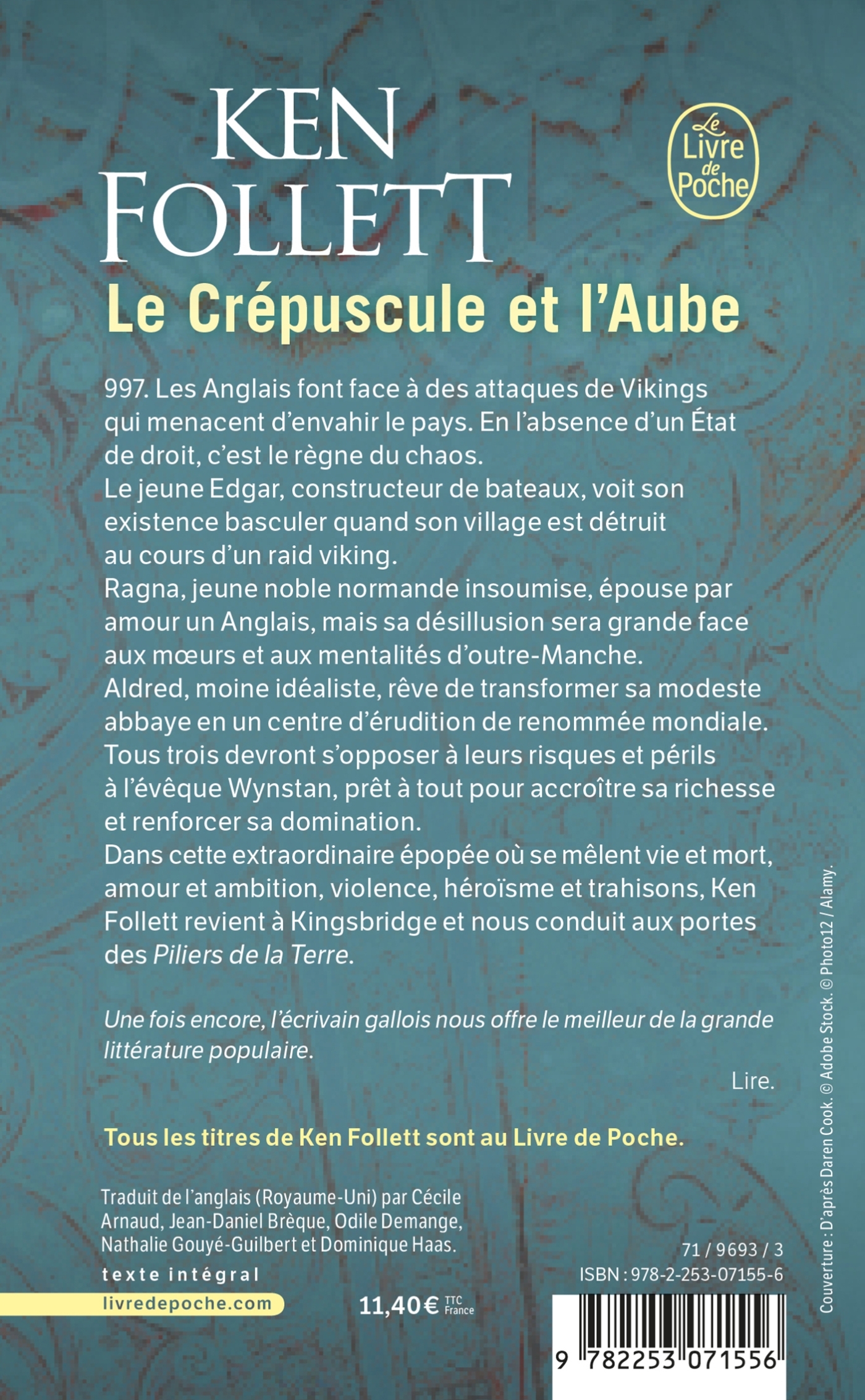 Le Crépuscule et l'aube - Ken Follett, Ken Follett - LGF