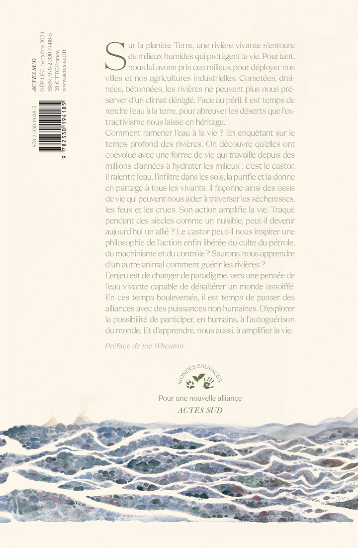 Rendre l'eau à la terre - Suzanne Husky, Baptiste Morizot, Suzanne Husky, Baptiste Morizot - ACTES SUD