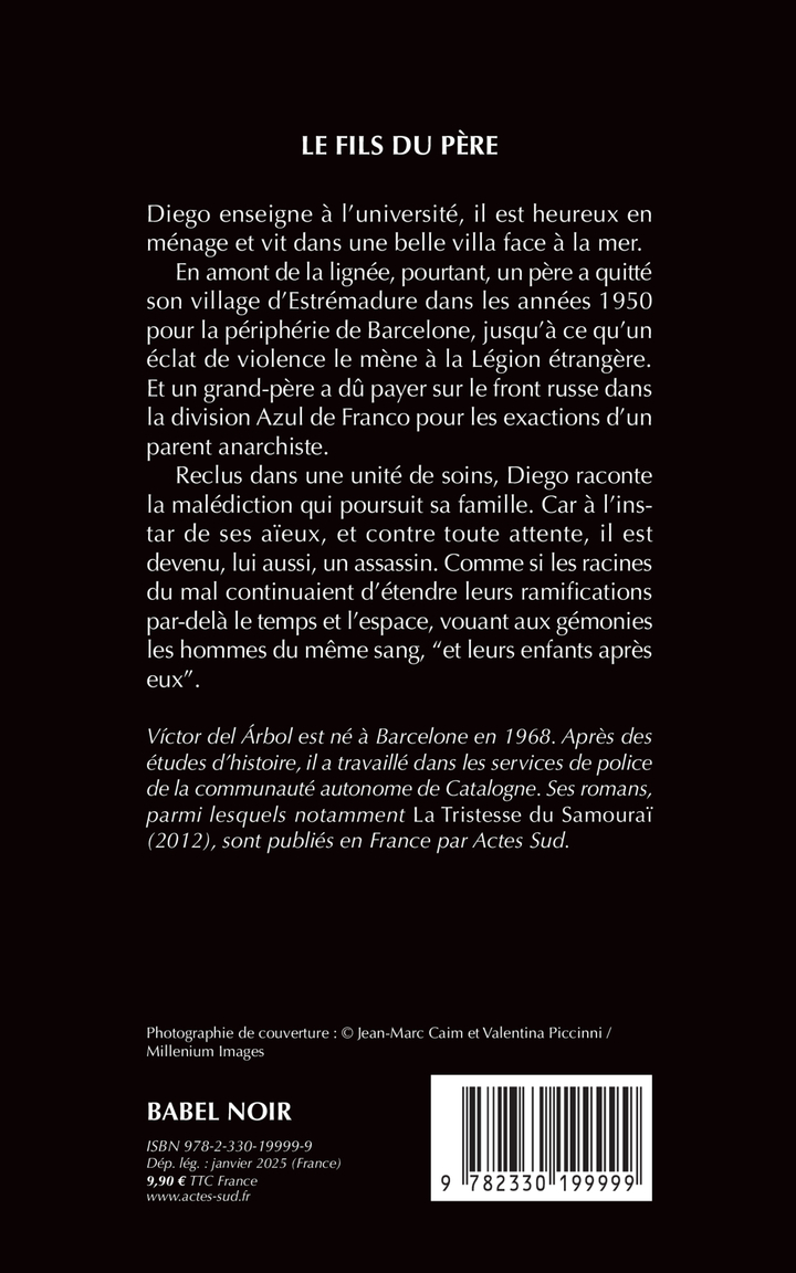 Le Fils du père - Victor Del arbol, Émilie Fernandez, Claude Bleton, Victor Del arbol, Émilie Fernandez, Claude Bleton - ACTES SUD