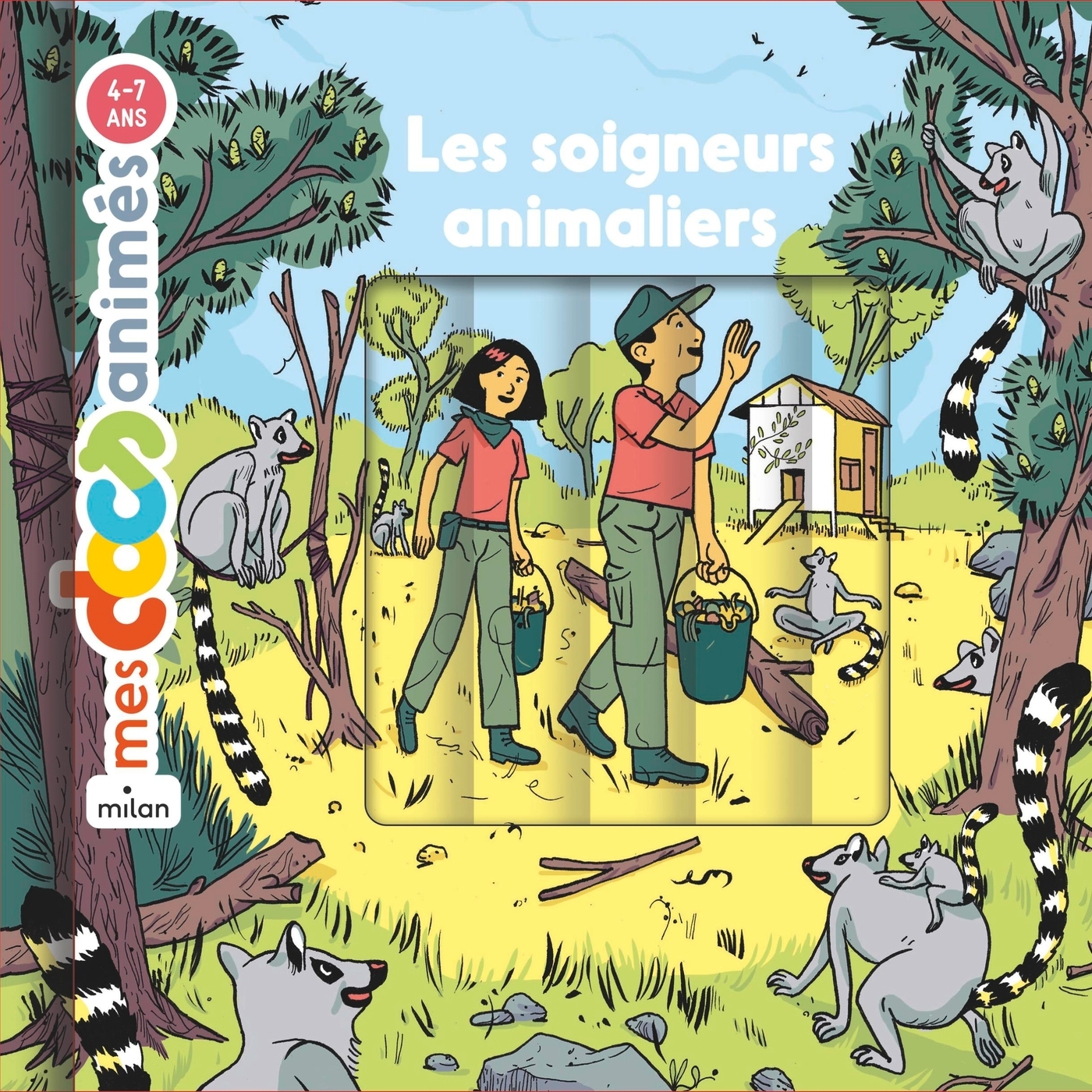 Les soigneurs animaliers - Stéphanie Ledu, Stéphane Frattini, Nicolas André - MILAN Les soigneurs animaliers - Stéphanie Ledu, Stéphane Frattini, Nicolas André - MILAN