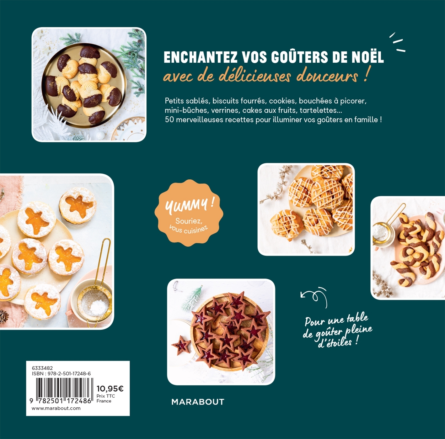 Biscuits et douceurs de Noël - Guillaume Marinette - MARABOUT