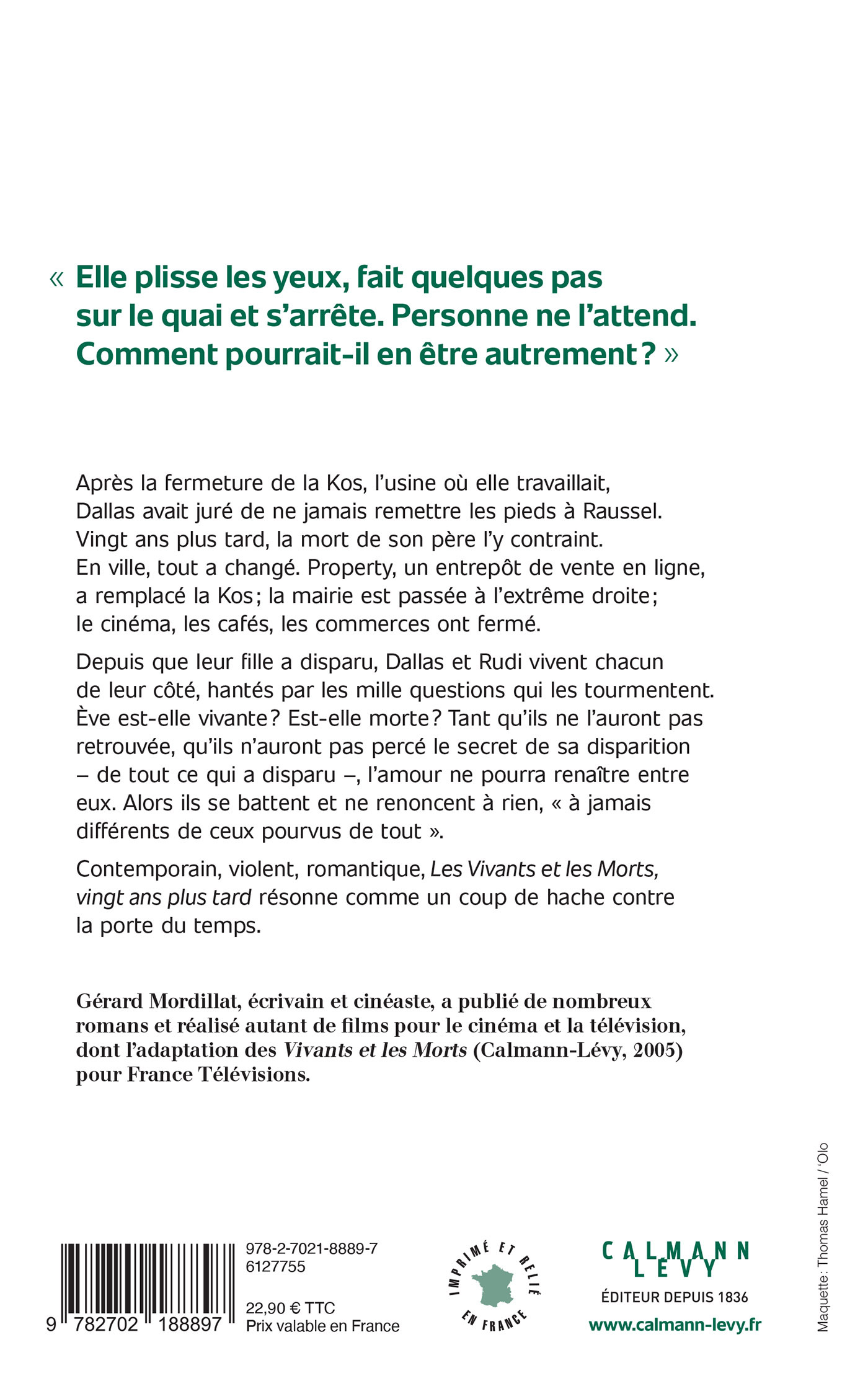 Les Vivants et les Morts, vingt ans plus tard - Gérard Mordillat, Gérard Mordillat - CALMANN-LEVY
