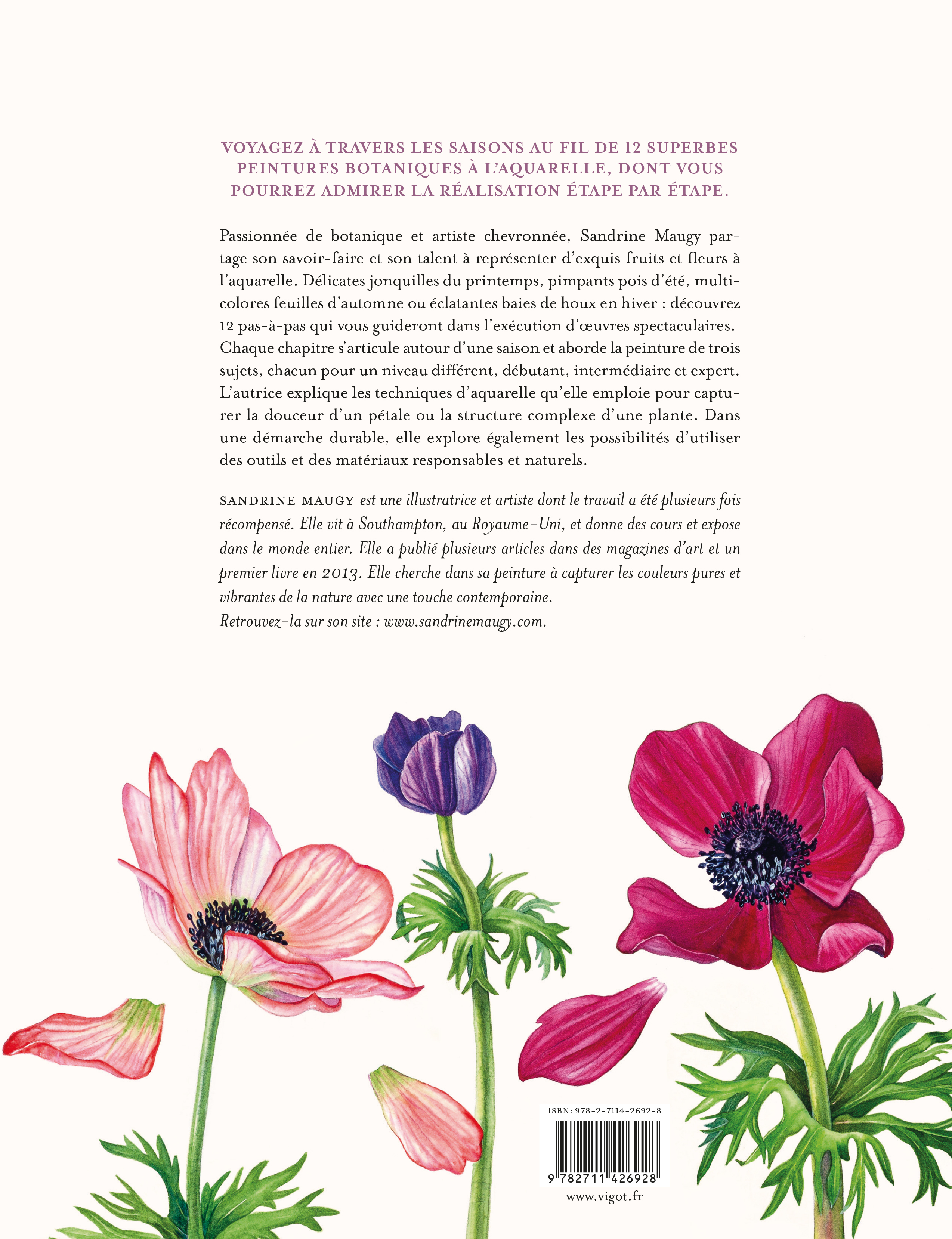 Aquarelle d'après nature - Sandrine Maugy, Sandrine Maugy - VIGOT