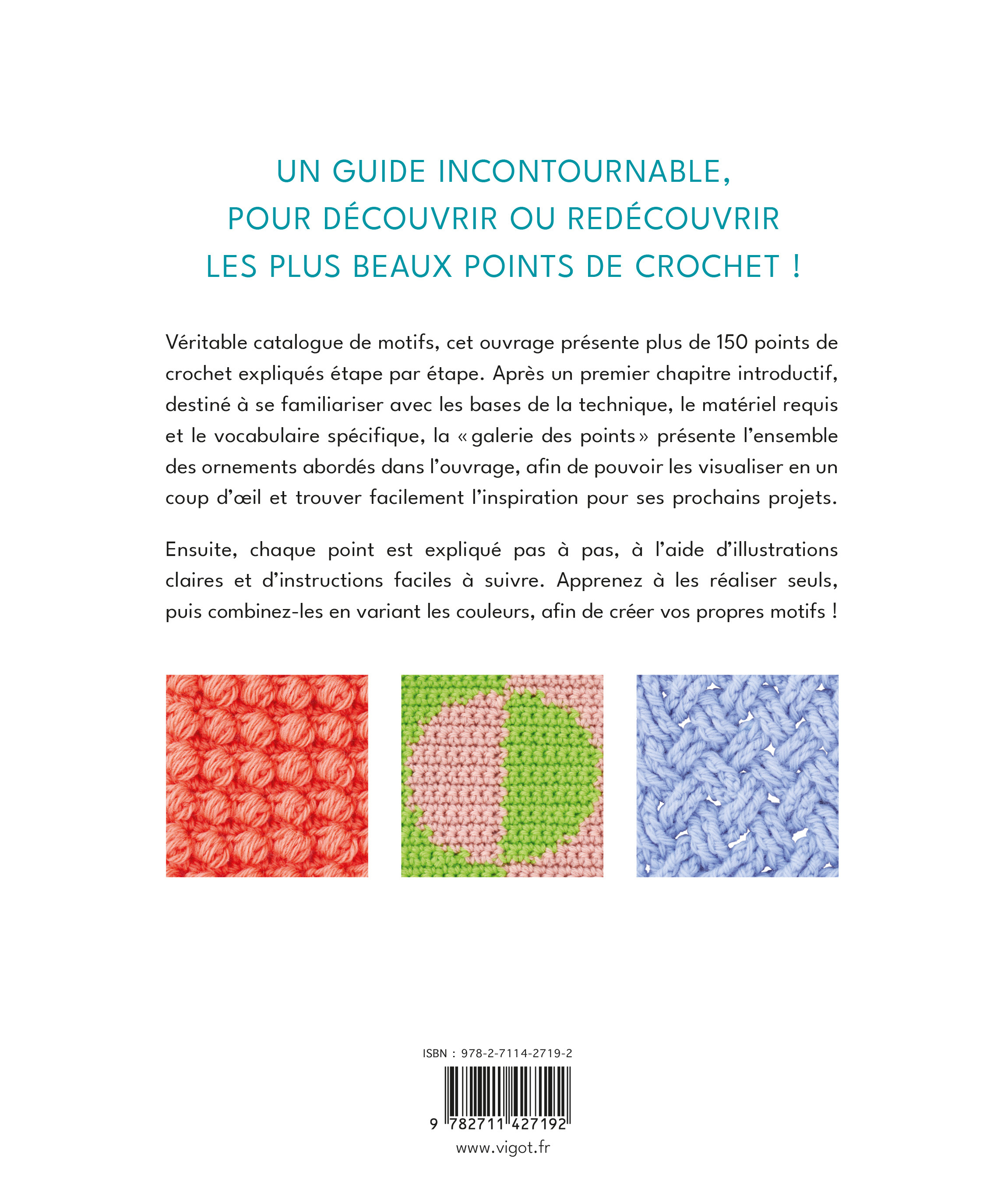 Crochet : Tous les points pas à pas - Claire Montgomerie, Claire Montgomerie - VIGOT