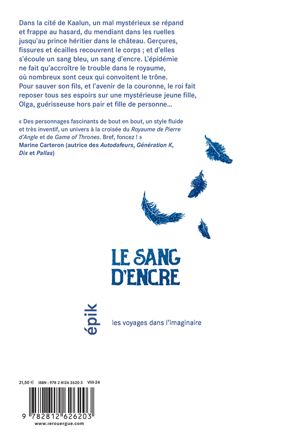 Le sang d'encre - volume 1 - Nena Labussière, Nena Labussière - ROUERGUE