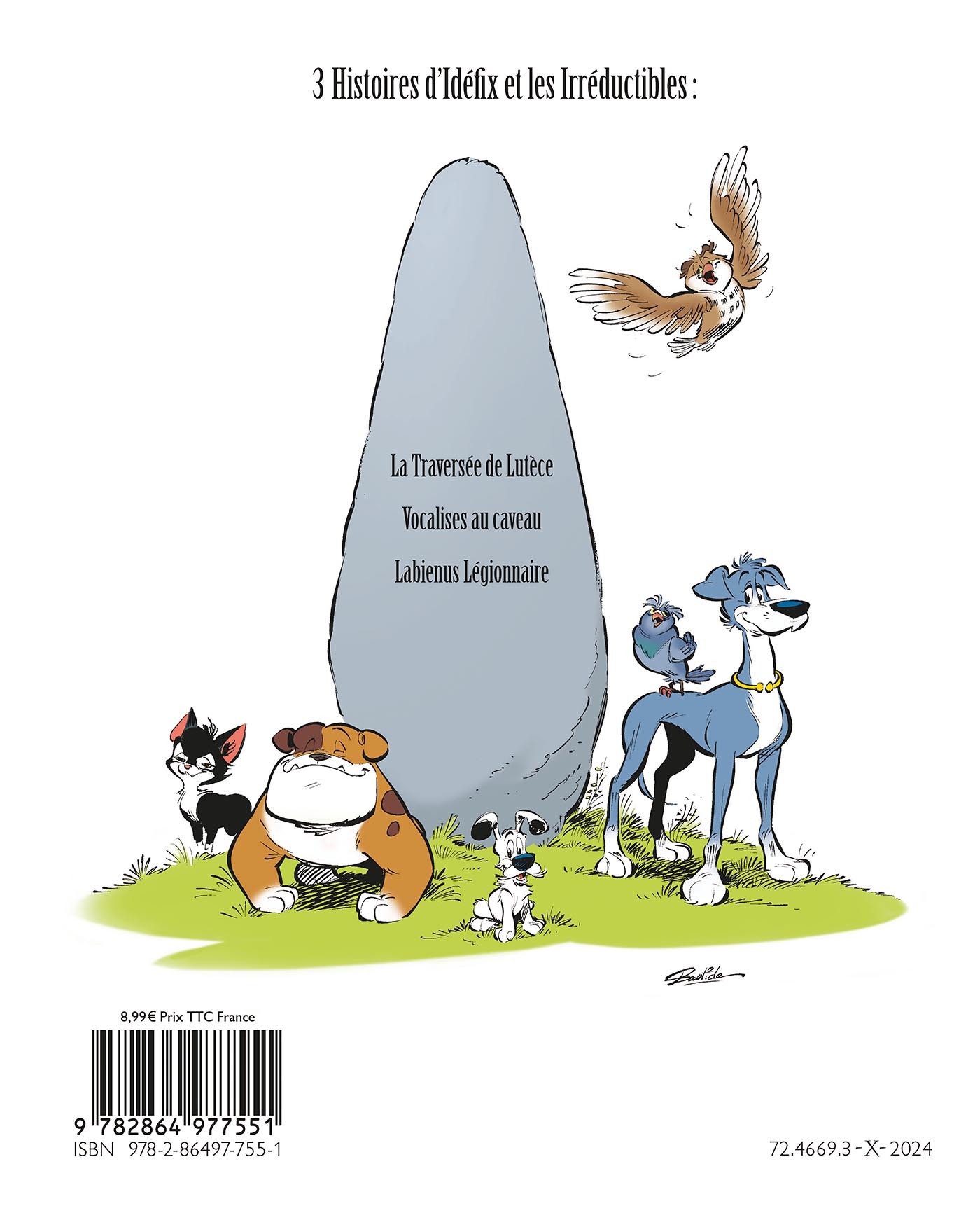 Idéfix et les Irréductibles Tome 7 - La traversée de Lutèce - René Goscinny, Albert Uderzo, Olivier Serrano, Lison D'Andréa, Philippe Clerc, Philippe Fenech, René Goscinny, Albert Uderzo, Olivier Serrano, Lison D'Andréa, Philippe Clerc, Philippe Fenech - 